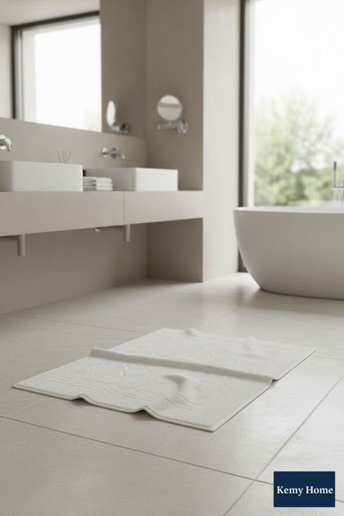 50x70 cm Otel Tipi Ayak Havlusu – Yumuşak & Emici