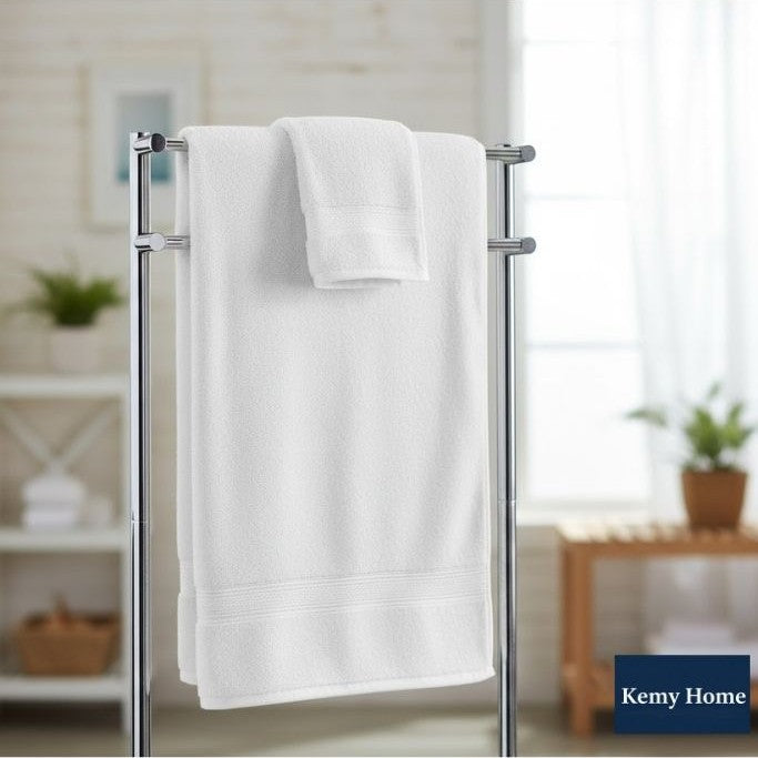 90x150 Otel Banyo Havlusu – Yumuşak & Emici banyo havlusu, yüksek emicilik ve yumuşak dokuyla.