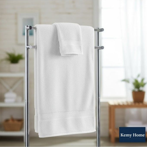 90x150 Otel Banyo Havlusu – Yumuşak & Emici banyo havlusu, yüksek emicilik ve yumuşak dokuyla.