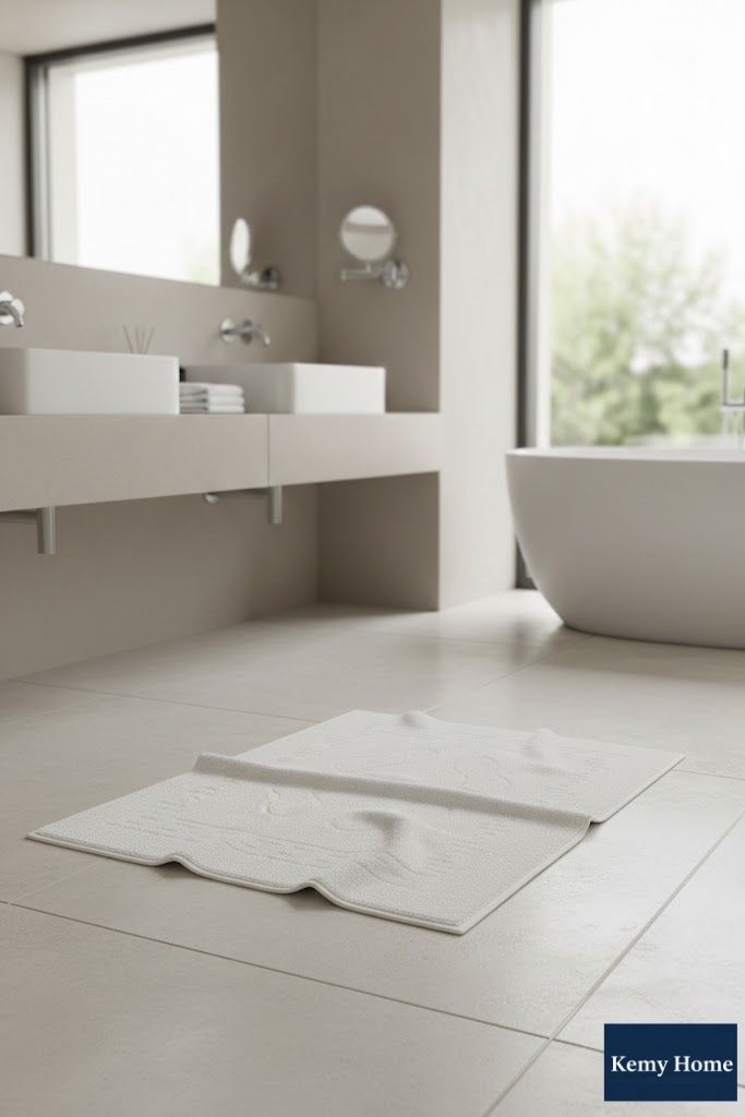 50x70 cm Otel Tipi Ayak Havlusu – Yumuşak & Emici